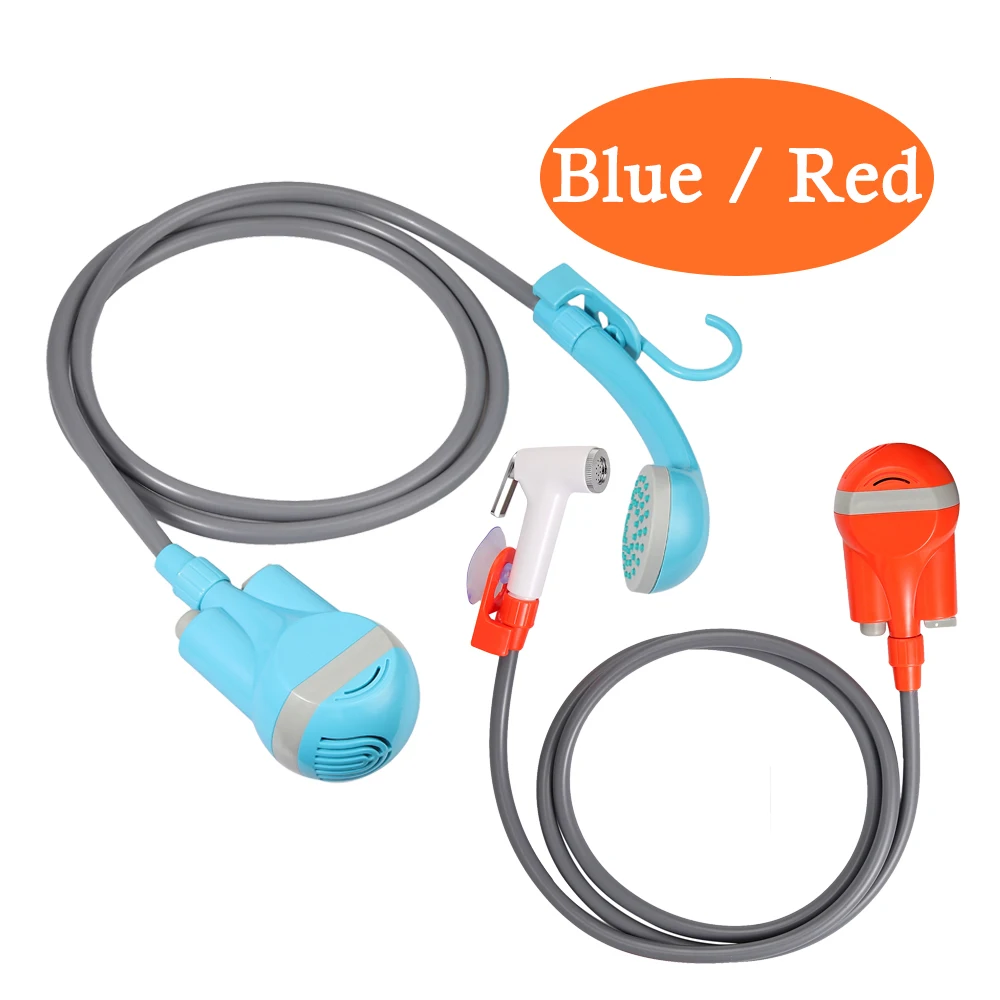 Простой перезаряжаемый ручной комплект сопел для душа отдыха на открытом