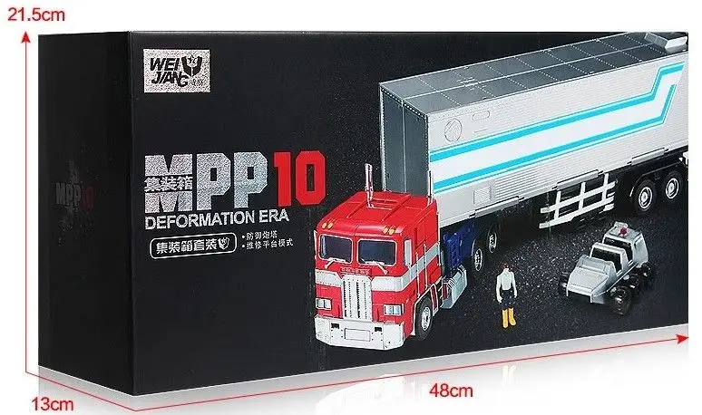 Новинка, трейлер-трансформер Wei Jiang weijiang OP Commander для модели Mpp10, большая экшн-фигурка, игрушка-робот