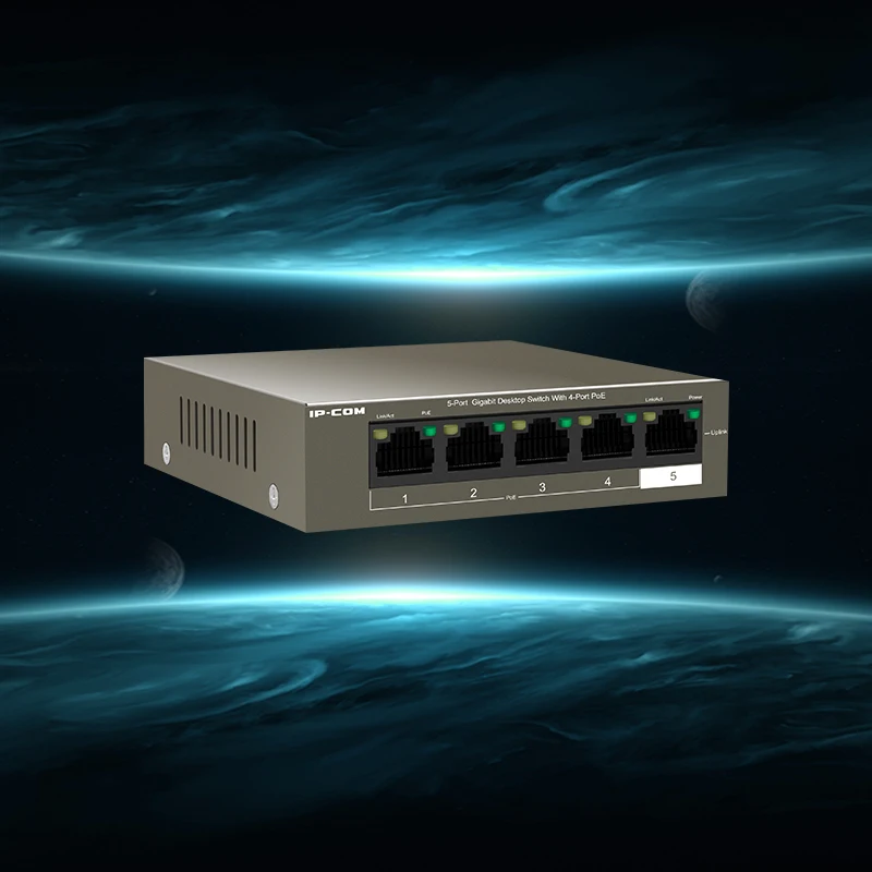 Стандарт IPCOM быстрое подключение с 5 портами и 4 ethernet хаб rj45 портов 10/100