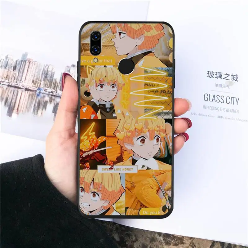 

Demon Slayer Anime manga Phone Cases For Huawei honor Mate P 10 20 30 40 Pro 10i 9 10 20 8 x Lite Luxury brand shell funda coque
