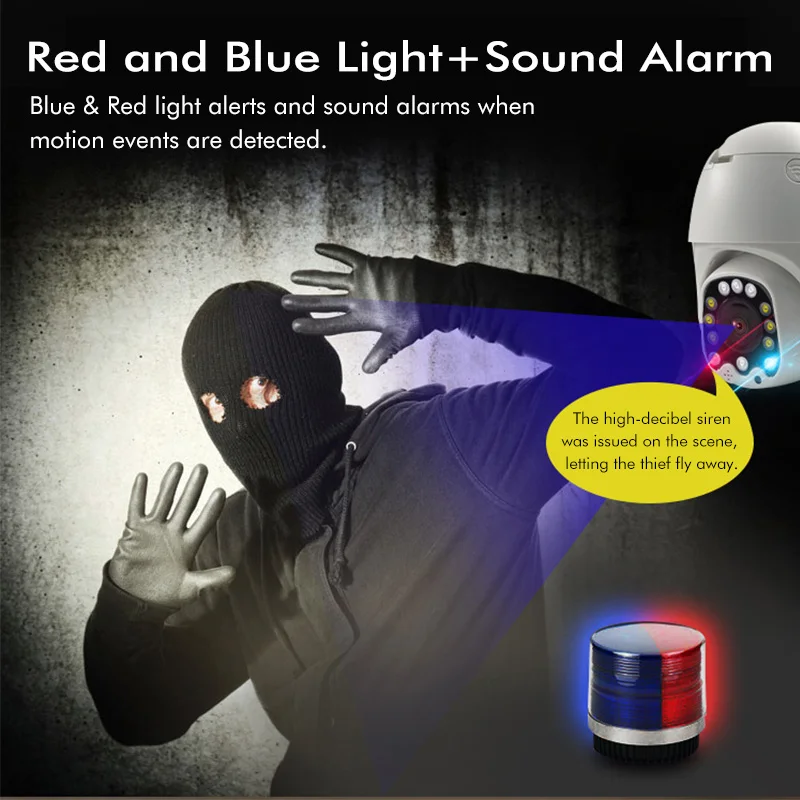 

1080P WiFi Pan Tilt IP Camera Auto Tracking IR LED 2MP CCTV Security Camera Speed Dome Wireless Camera Cloud Storage