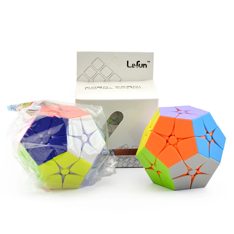 Lefun 2x2x2 Megaminx Скорость Куб lefun 2x2x2 куб додекаэдра Megaminxed 2x2 волшебный куб 12 сторонний куб Magico головоломка игрушки