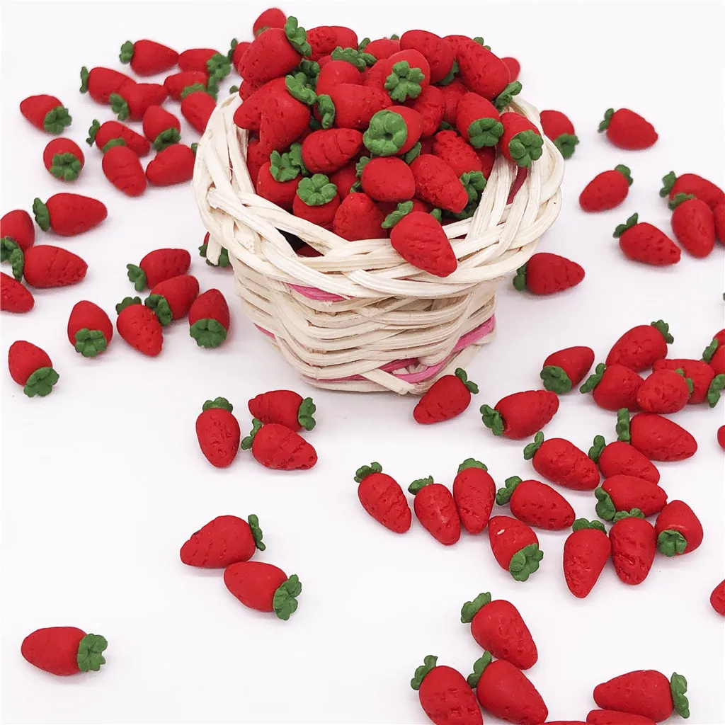 Кукольный домик миниатюрная имитация фруктовая игрушка клубника кухня столовая