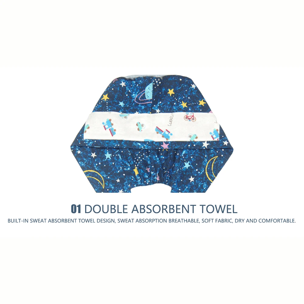 Симпатичная шапочка для стоматолога 100% хлопок рабочая женщин и мужчин