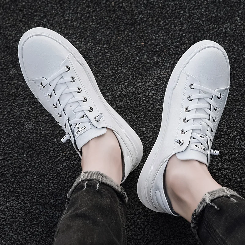 

Man Leather Casual Shoes fashion Soft Moccasins leather leisure Breathable man Anti-Slip Flat Loafers Drive Shoes Erkek Ayakkabi