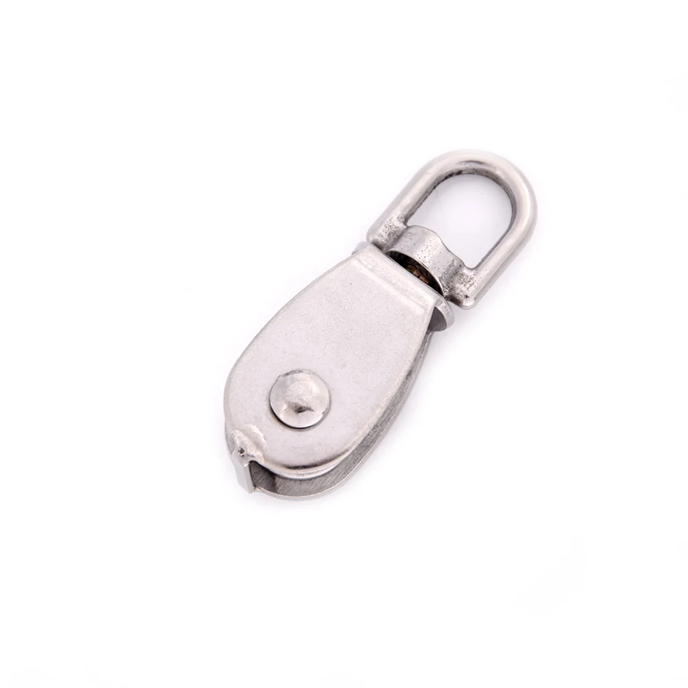 1 шт. Одноколесный поворотный шкив из нержавеющей стали M15 колесный блок