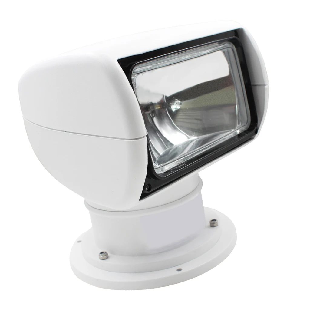 Белая лодочная яхта прожектор для автомобиля морской 24 В 100 Вт галогенная