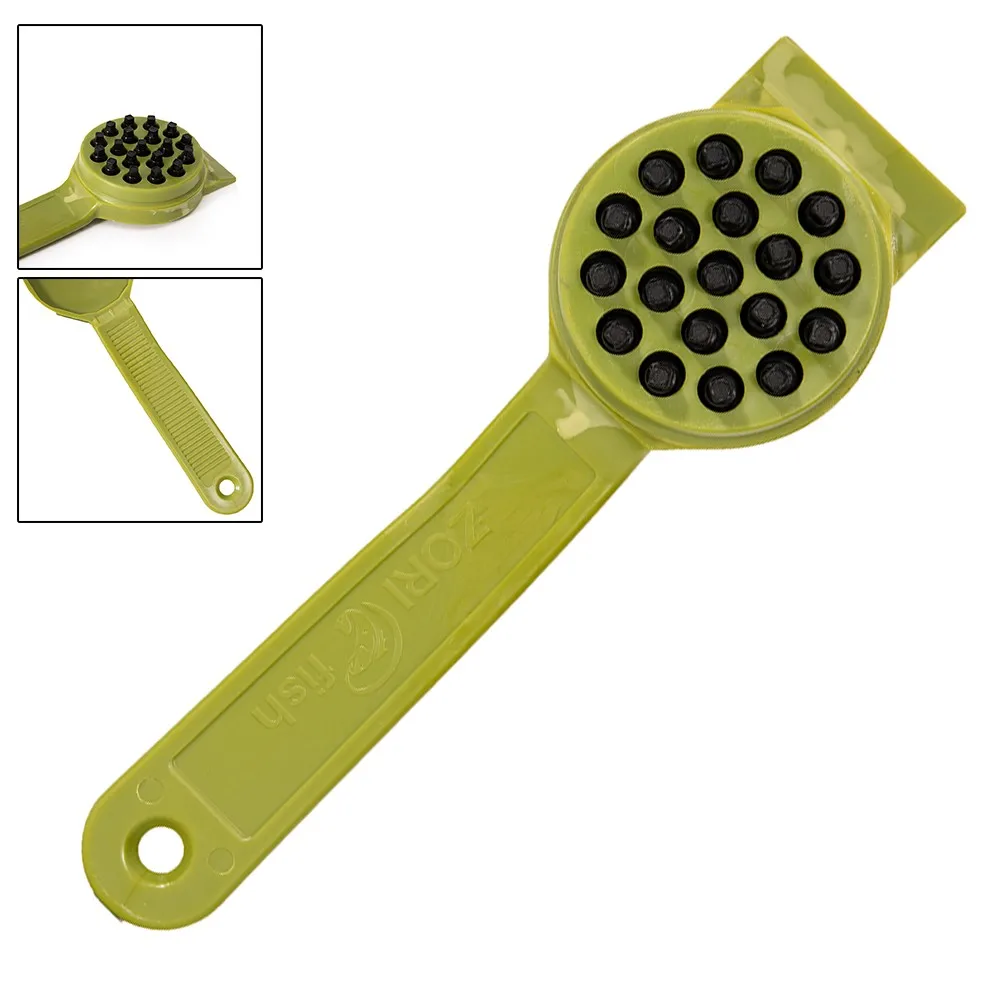

Fish Skin Brush Scraping Fishing Scale Scraper Fast Remove Cleaning Peeler Fish Cleaning Peeler Scaler Scraper Supplies Tools
