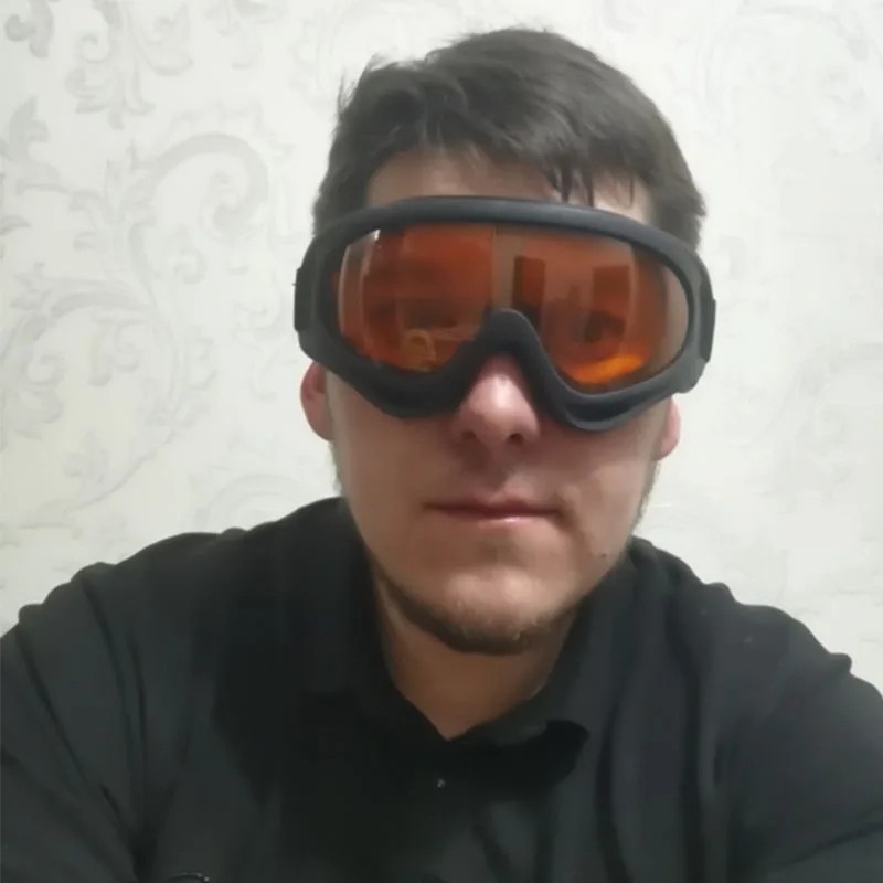 Windproof Ski Glasses Skating Goggles Outdoor Riding Snowboard Mountaineering Mask Snowmobile For Men Women Dustproof Goggle | Спорт и