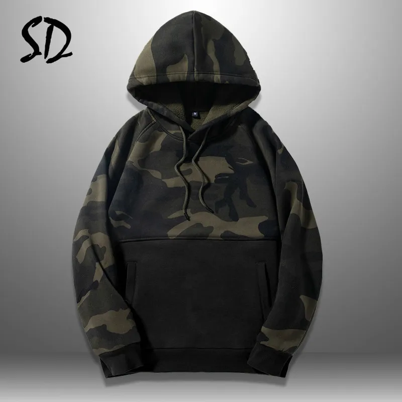 Повседневная Толстовка с капюшоном большого размера Мужская толстовка стиль хип