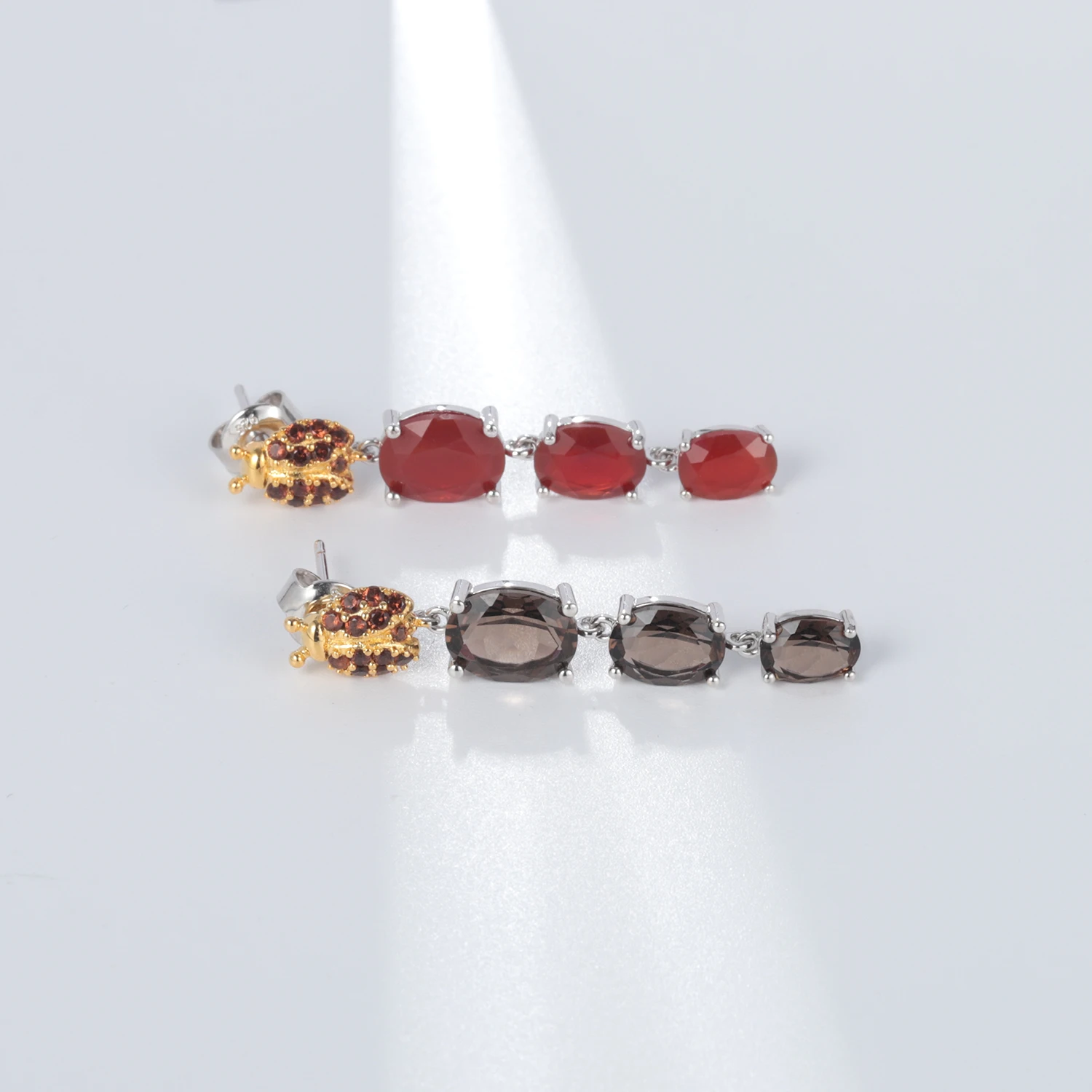 Женские серьги-подвески GEM'S BALLET Винтажные серьги из стерлингового серебра 925