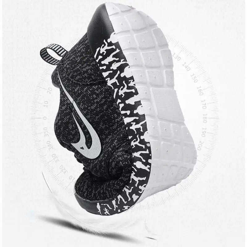 Новый вразлёт плетение мужская повседневная обувь из дышащего сетчатого