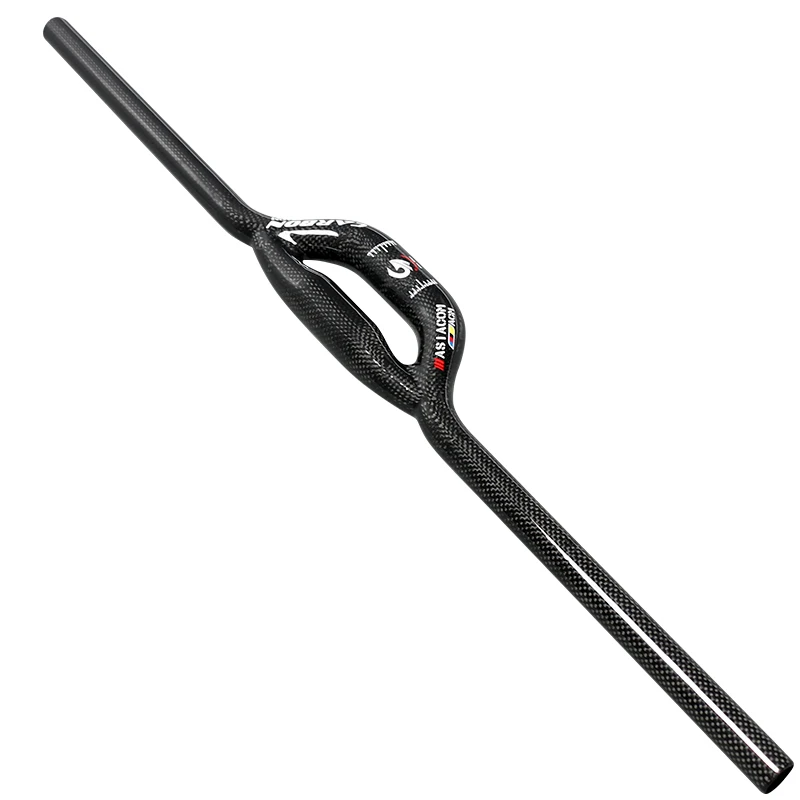 Новый велосипед ASIACOM Foled 3K из углеродного волокна двухтрубный велосипедный руль