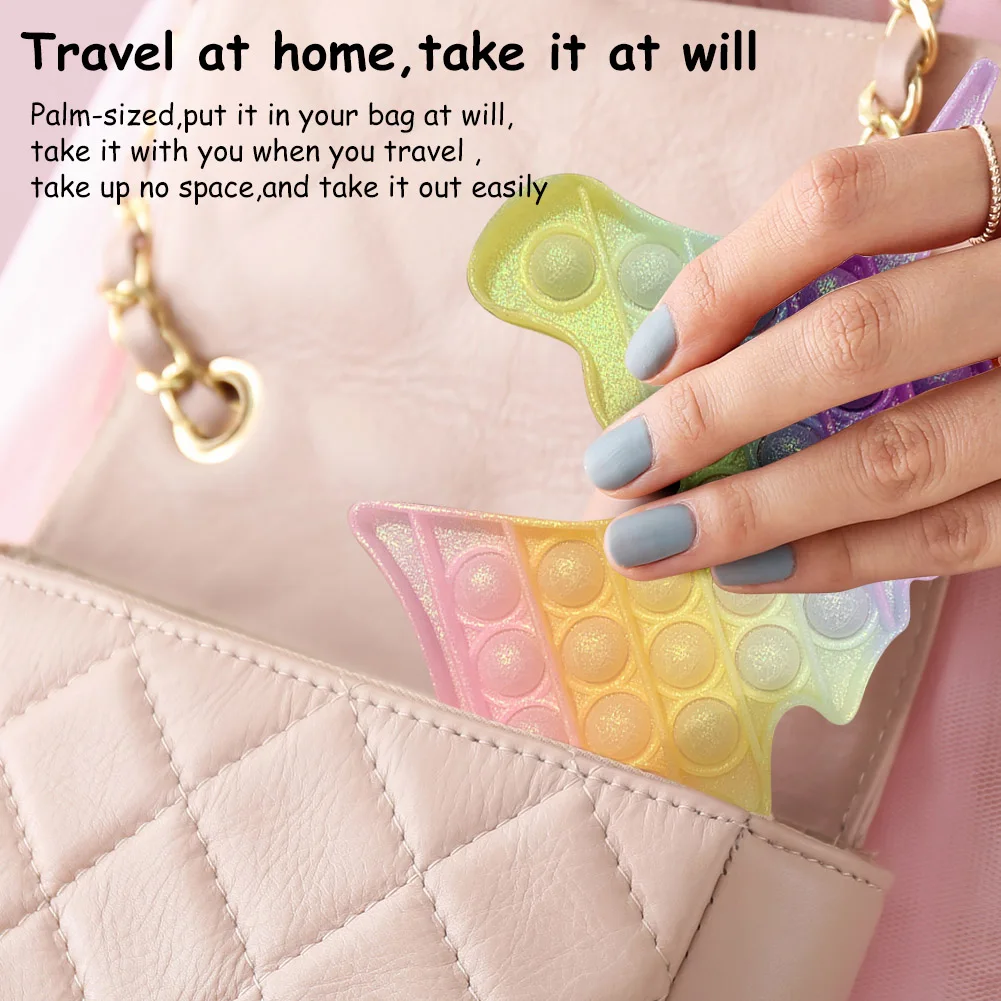 

Push Bubble Sensory Toy for Autism Squishy Stress Reliever Toys Adult Kid Funny Anti-stress Fidget Toy Gift