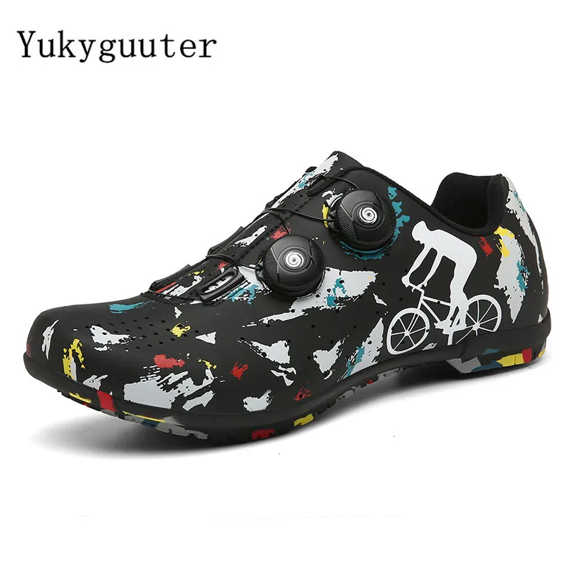 Murah Bersepeda Sepatu Sapatilha Ciclismo Mtb Pria Sneakers Wanita Mountain Bike Sepeda Sepatu Bernapas Sport Nyaman