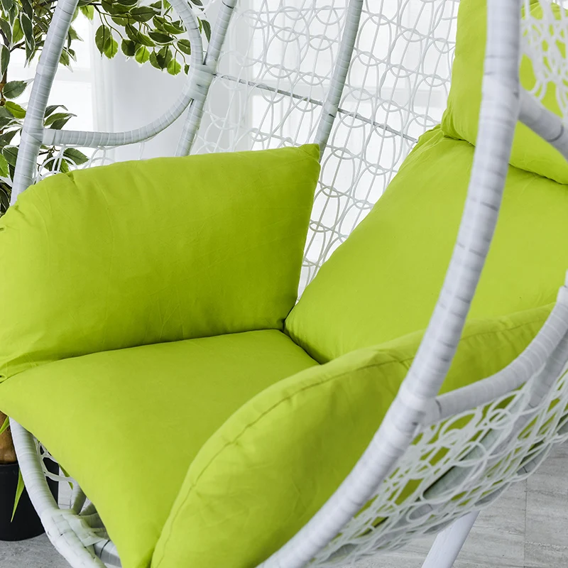Качели Подвесные яйца Ротанговые подушки стул уличный Сад Гамак для патио