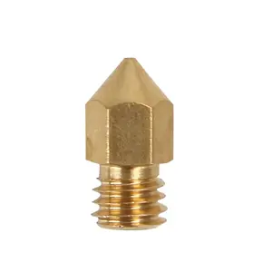 3D printer accessories universal printer nozzle 0.4mm nozzle diameter 3D printer nozzle 10 item image