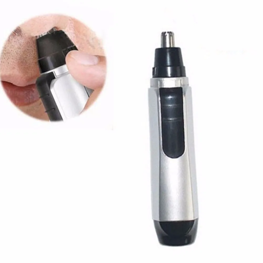 

Portable Electric Nose Hair Trimmer Nose Clipper Battery Powered Razor Ear Hair Removal Face Care Shaving Razor for Men
