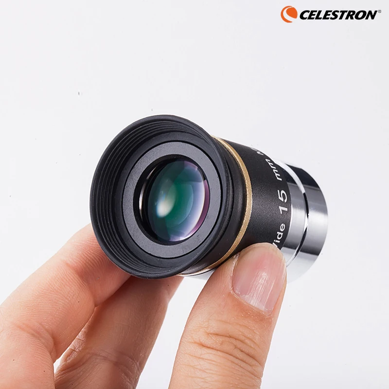 CELESTRON 66 Degrees Ultra Wide 15mm Telescope Eyepiece Parts Wide Angle Eyepiece Astronomical Telescope Eyepiece