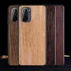 Моделирование древесины чехол для Xiaomi Poco F3 5G с пасторальный дизайн, TPU + PC 2in1 материал, для xiaomi poco f3 чехол