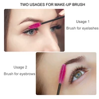 500 pcs disposable eyelash extension eyebrow brush mascara wand applicator spoolers eye lashes cosmetic brushes set makeup tools
