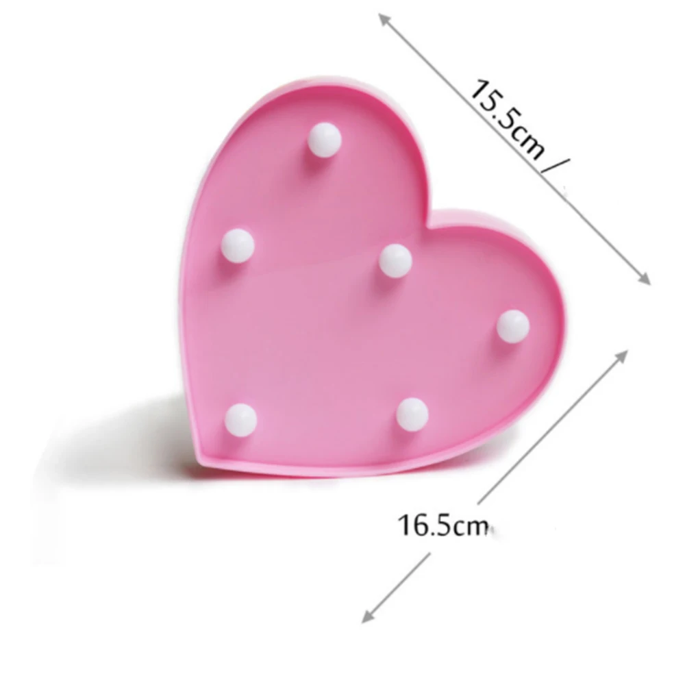 

Love Interior Decoration Lamp With Switch LED Night Light Wedding Birthday Party Decoration Romantic Valentine's Day Gift