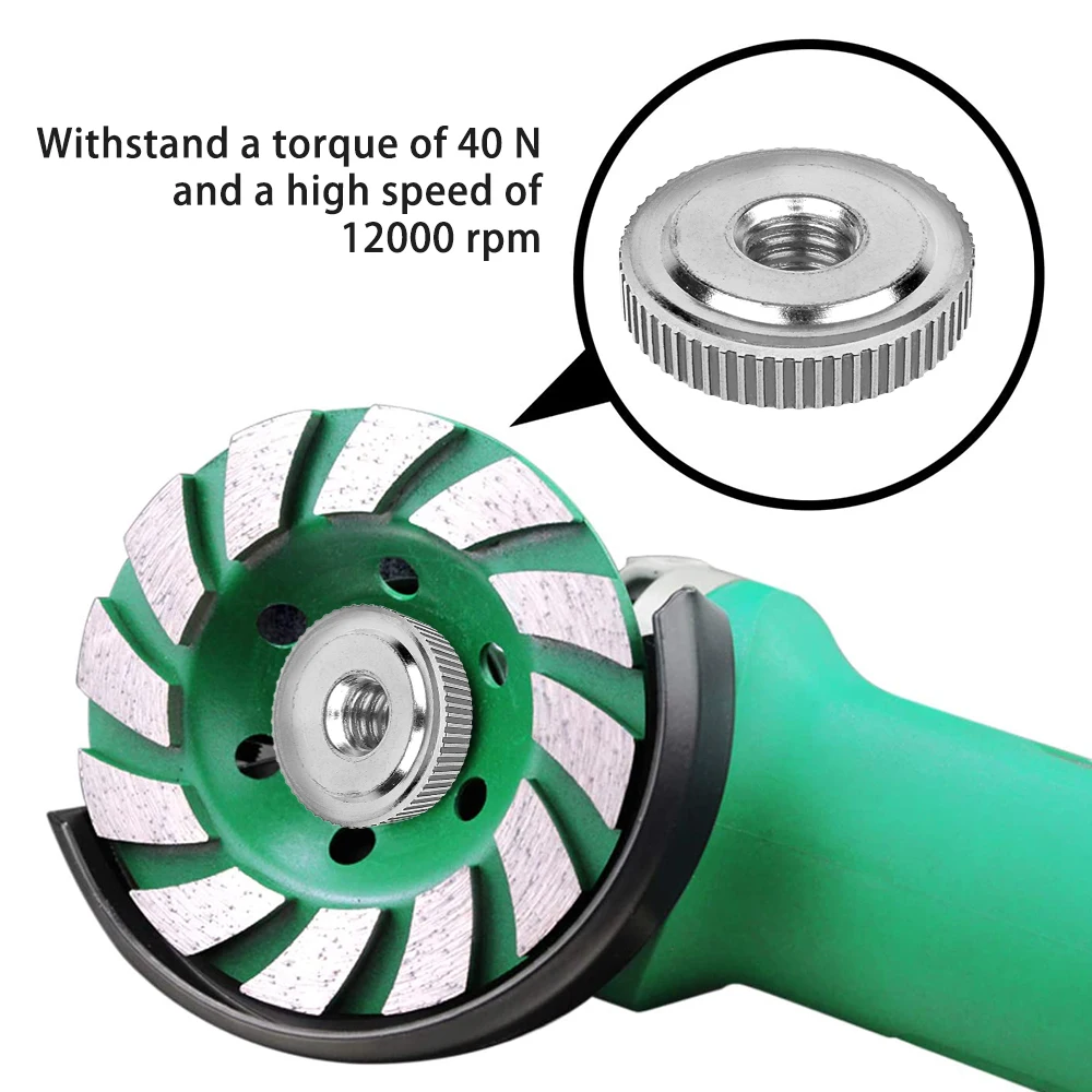 Зажимной патрон для угловой шлифовальной машины M14 быстросъемный зажим гаек