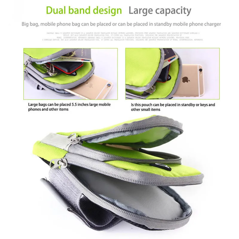 Спортивная повседневная сумка с повязкой на руку для 6 дюймового телефона