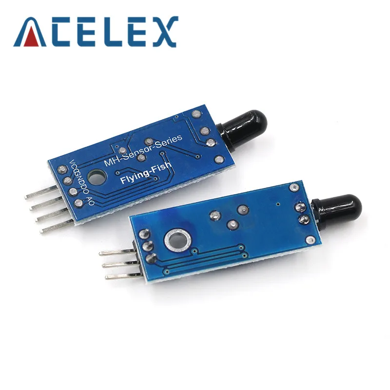 ИК модуль датчика обнаружения пламени пожарный Детектор инфракрасный приемника