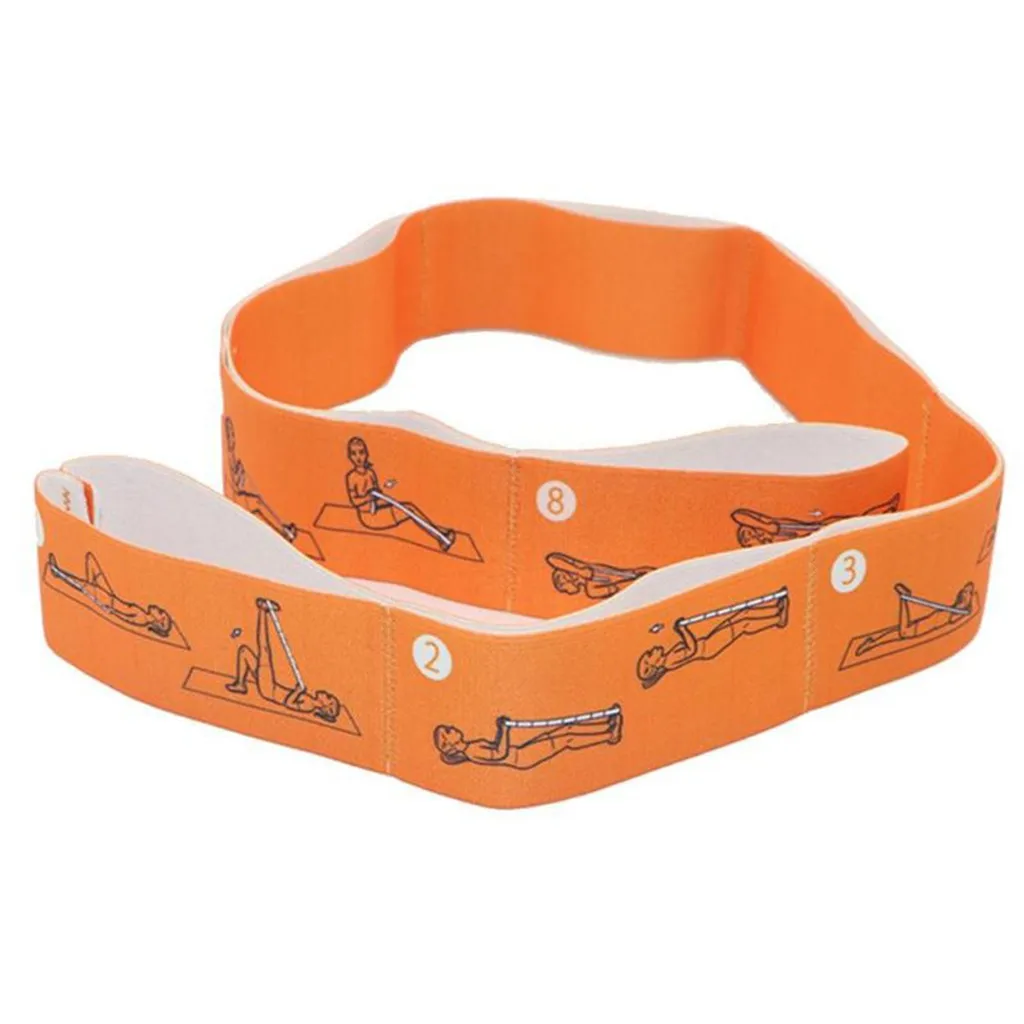 Фитнес-браслет для йоги растягивания с сопротивлением натяжению эластичный пояс