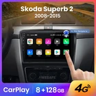 Автомагнитола AWESAFE PX9 для Skoda Superb 2 2008-2015, мультимедийный видеоплеер на Android 10,0, 2 Гб ОЗУ, 32 Гб ПЗУ, с GPS, типоразмер 2 din