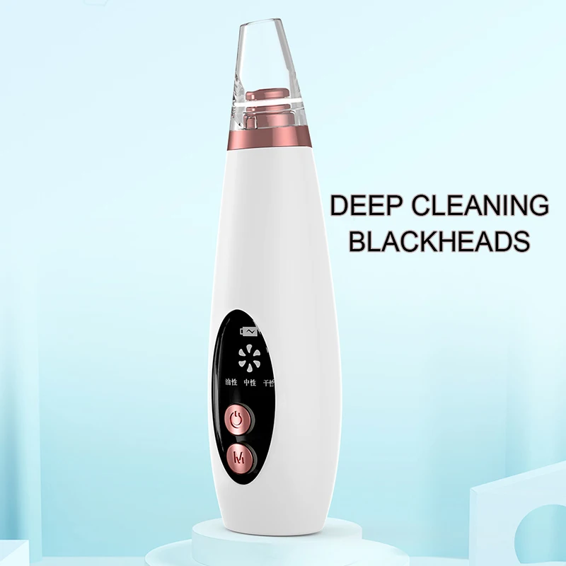 

USB прибор для вакуумной чистки лица акне, прыщей, черным пятнышком; Всасывания Электрический Очиститель пор на лице кожи забота, отшелушиван...