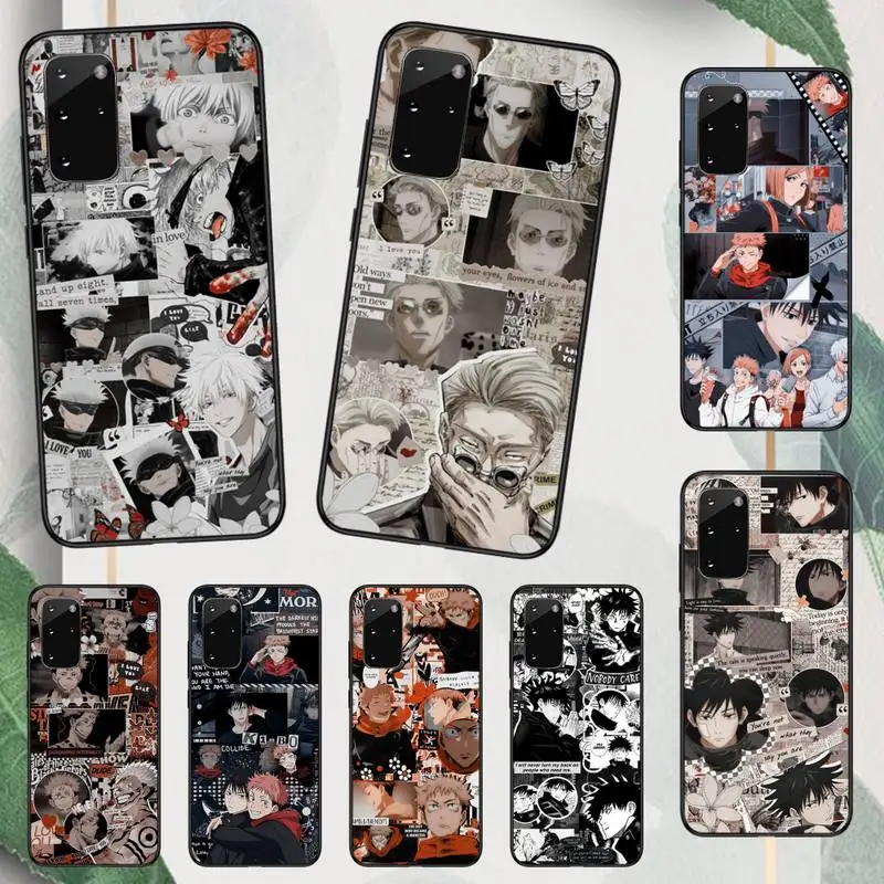 

Japan anime Jujutsu Kaisen Phone Case For Samsung galaxy A S note 10 12 20 32 40 50 51 52 70 71 72 21 fe s ultra plus