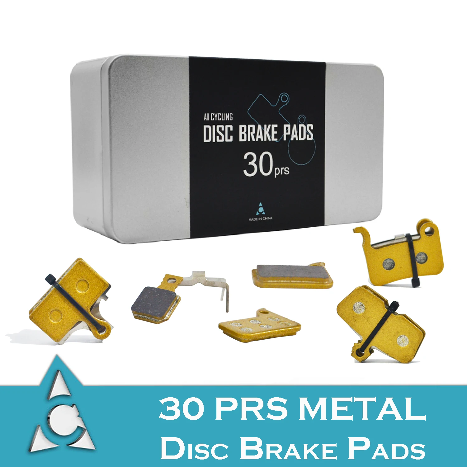 Гидравлическая тормозная колодка 30PRS для горного велосипеда металлическая shimano