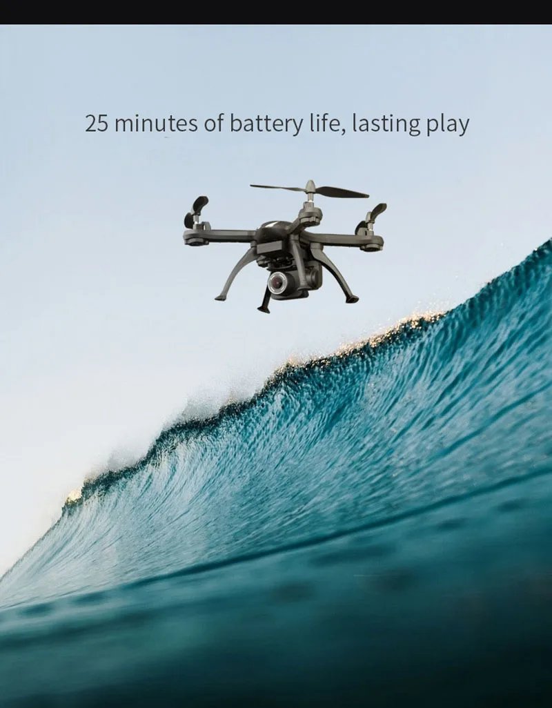 Высокое качество Квадрокоптер 480 p/720 p/1080 p Дрон с камерой HD fpv однокнопочный обратный полет RC вертолет игрушки для детей