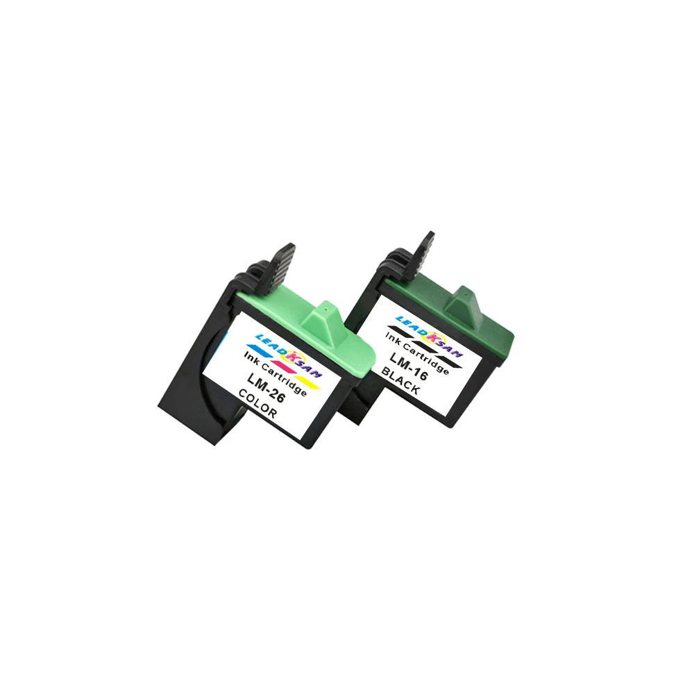 LM16 LM26 чернильный картридж 16 26 совместим с Lexmark Z13 Z23 Z25 Z600 Z605 X1100 X1150 X1185 X1270 Z33 Z35 Z515 Z517