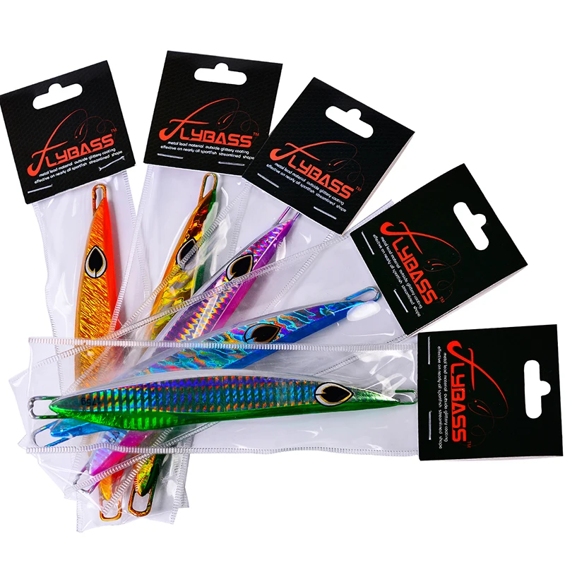 

PROBEROS Metal Fishing Lures 175G-16CM Lead Fish Jig Fishing Baits 7 Colors Scale Artificial Hard Jigging Baits Fishing Tackle