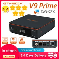 receiver gtmedia v9 prime dvb s2 dvb ss2s2x satellite receptor upgrade by gtmedia v9 super built in wifi tv box m3u