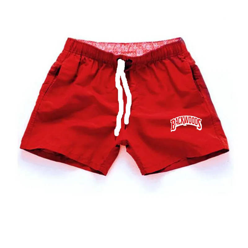 

Men Beach Shorts New Summer Casual Joggers Sweatpants Fitness Tight Harajuku Mesh Pocket Letter Print Beach Hip Hop Shorts