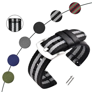 Качественный Гладкий нейлоновый ремешок для часов Daniel Wellington 18 мм 20 мм 22 мм ремешок для часов браслет с быстроразъемной пружинной планкой # C