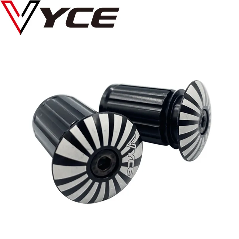 

2 шт., алюминиевые противоскользящие Заглушки для руля велосипеда