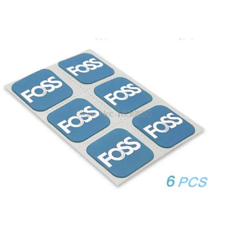Высокое качество 6 шт Foss велосипедные шины патчи для ремонта шин внутренняя труба