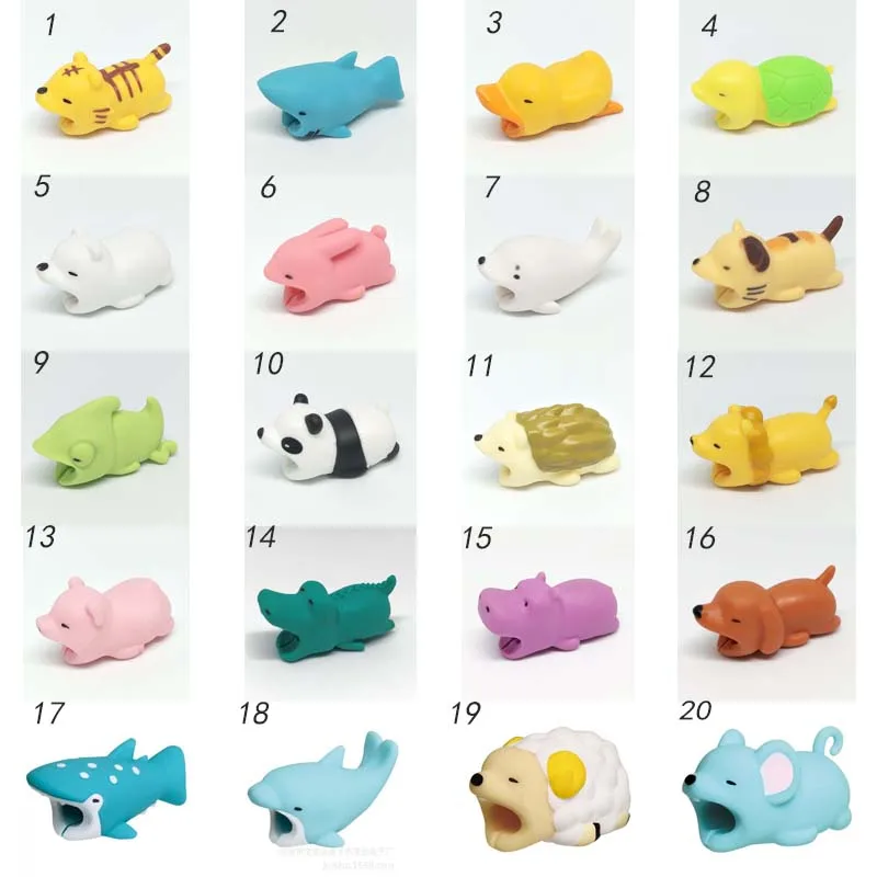 Детские милые игрушки персонажи мультфильмов животные протектор данных линия