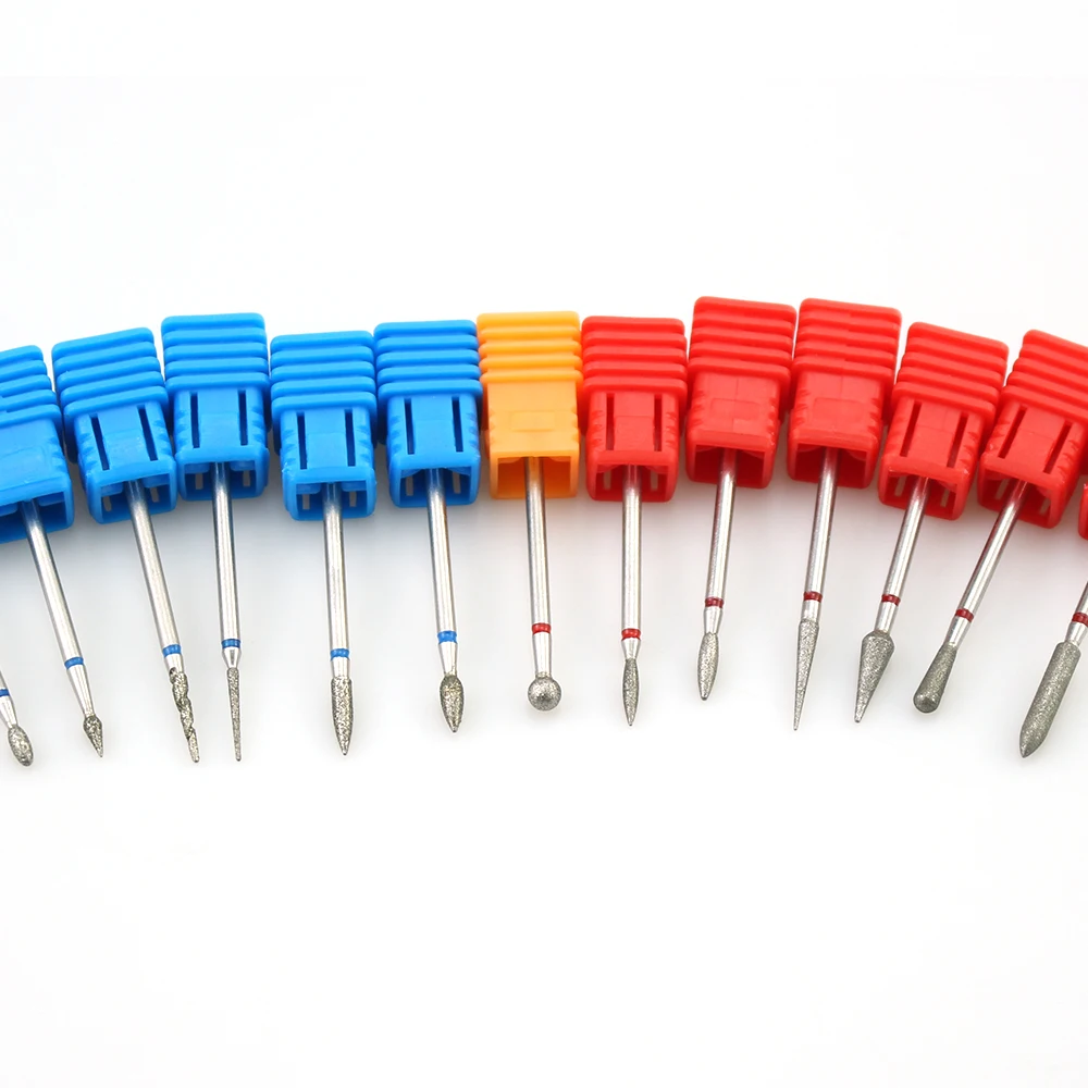 Алмазная дрель ASWEINA 5 0 мм с шариком для ногтей Вращающаяся насадка очистки