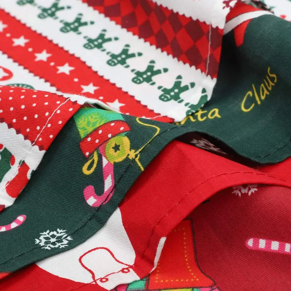 Собачий бандана воротник Рождественский шарф нагрудники для питомцев