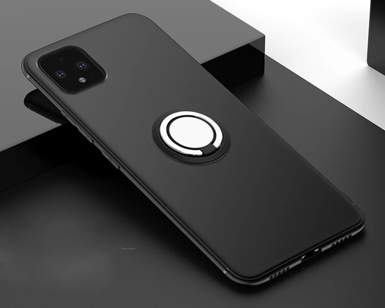 Для Google Pixel 4 Чехол магнитный автомобильный металлический чехол-держатель с кольцом на для Google Pixel 4 XL Pixel4 2 3 3A XL Funda Coque