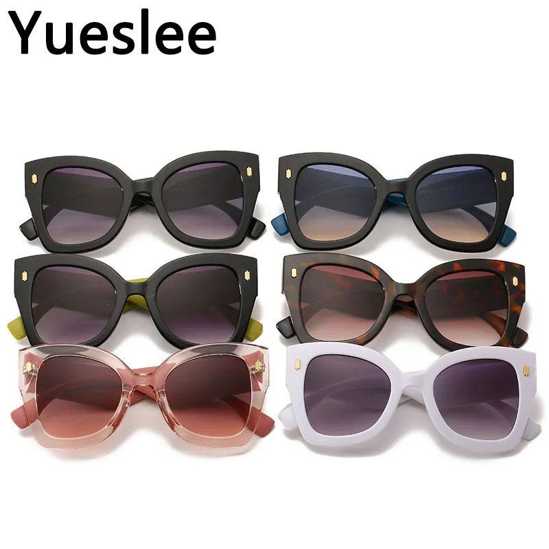 

46854 New Personality Sunglasses Luxury Sunglasses Men Women Fashion Shades Uv400 Vintage Glasses Men Sunglasses