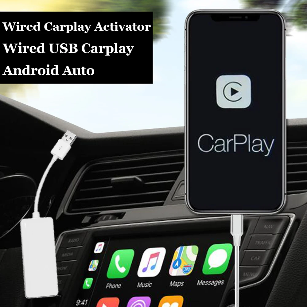 For Apple Wired CarPlay Dongle for Android Navigation Player Mini USB Carplay adapter Stick Android Auto radio