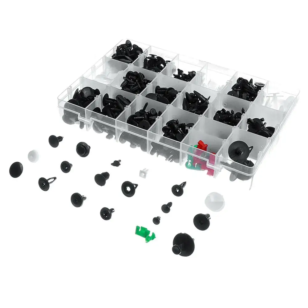 460 шт./компл. фиксаторы для крыльев салона автомобиля бампера зажимы пластиковые