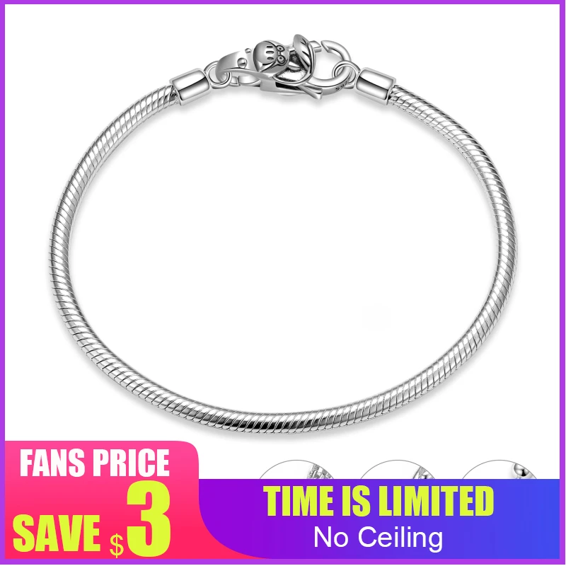 Женский браслет из серебра 100% пробы 4 вида|Гибкие и жесткие браслеты| |